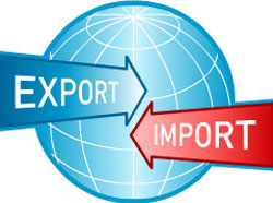Export-import trade documents and cargo